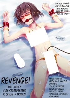 Fukushuu Josou Rape!! Namaiki na Kawaii Furyou wo Kyouikuteki Shioki Kan. Fukushuu Josou Rape!! Namaiki na Kawaii Furyou wo Kyouikuteki Shioki Kan.